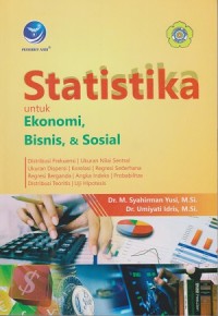 Statistika Untuk Ekonomi, Bisnis, & Sosial