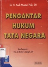 PENGANTAR HUKUM TATA NEGARA.