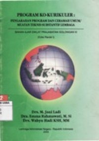 Program Ko-Kurikuler ; Pengarahan Program Dan Ceramah Umum / Muatan Teknis Substantif Lembaga