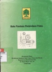 Buku Panduan Permintaan Paten