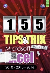 Image of 155 Tips & Trik Microsoft Excel 2010-2013-2016