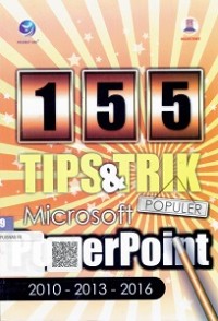 Image of 155 Tips & Trik Microsoft PowerPoint 2010-2013-2016