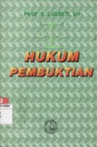 HUKUM PEMBUKTIAN.