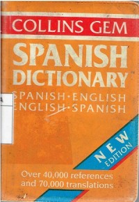 Collin Gem; Spanish Dictionary