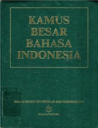 Kamus Besar Bahasa Indonesia