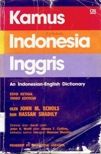 Kamus Indonesia Inggris Edisi Ketiga