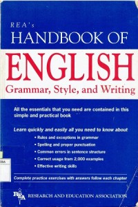 Rea's Handbook Of English Grammar, Style, And Writing