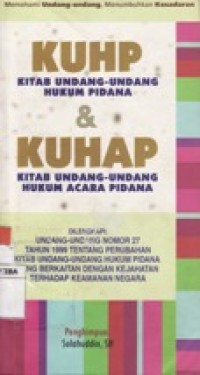 KUHP dan KUHAP