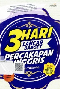 3 Hari Lancar Banget Percakapan Inggris