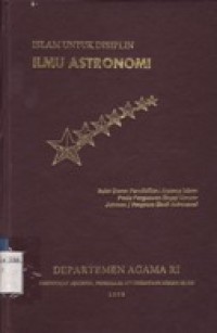 Islam untuk Disiplin Ilmu Astronomi