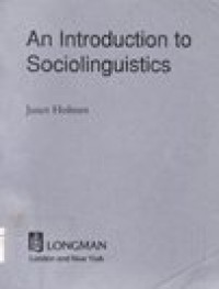 Image of An Introduction To Sociolinguistics