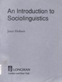 An Introduction To Sociolinguistics