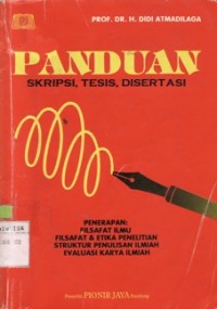 Panduan Skripsi, Tesis, Disertasi