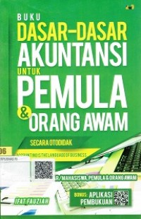 Buku Dasar-Dasar Akuntansi Untuk Pemula & Orang Awam