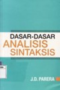 Dasar-Dasar Analisis Sintaksis