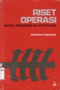 Riset Operasi untuk Pengambilan Keputusan