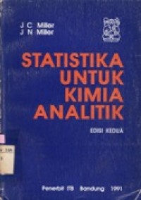 Statistika untuk Kimia Analitik