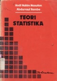 Teori Statistika untuk Ilmu-Ilmu Kuantitatif