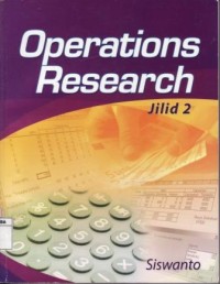 Operations Research Jilid 2