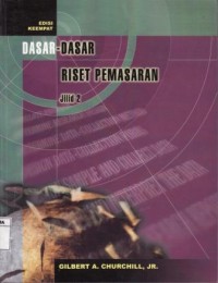 Dasar-Dasar Riset Pemasaran Jilid 2