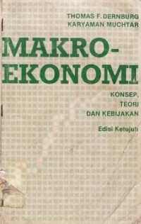 Makro Ekonomi - Konsep,Teori dan Kebijakan