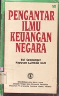 Pengantar Ilmu Keuangan Negara