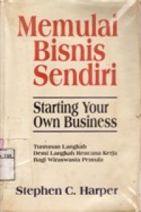 Memulai Bisnis Sendiri - Starting Your Own Business