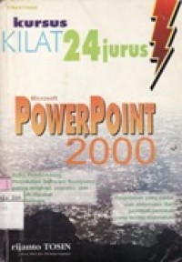 Image of Kursus Kilat 24 Jurus Microsoft Power Point 2000