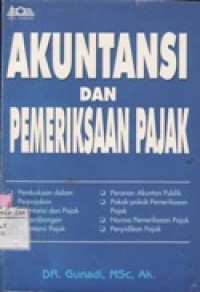 Akuntansi dan Pemeriksaan Pajak