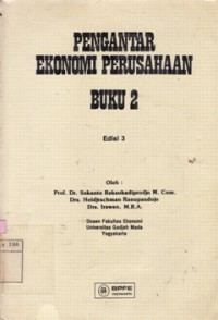 Pengantar Ekonomi Perusahaan Buku 2
