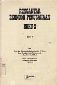 Pengantar Ekonomi Perusahaan Buku 2