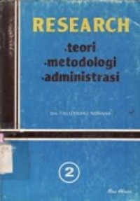 Research Teori,Metodologi,Administrasi Jilid 2