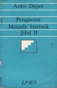 Pengantar Metode Statistik Jilid II