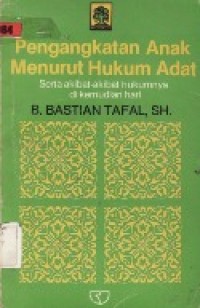 Pengangkatan Anak Menurut Hukum Adat.