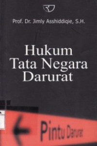 Hukum Tata Negara Darurat.