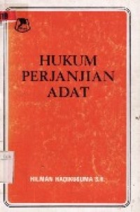 Hukum Perjanjian Adat