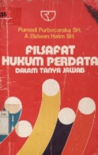 Fisafat Hukum Perdata Dalam Tanya Jawab.