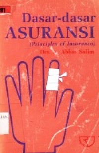 Dasar-Dasar Asuransi (Principles of Insurance).