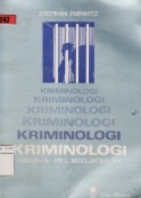 Kriminologi.