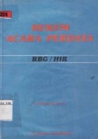 Hukum Acara Perdata.