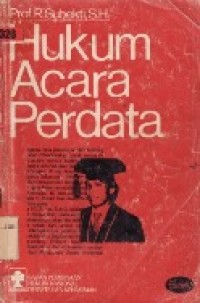 Hukum Acara Perdata.