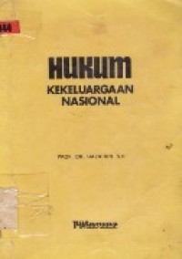 Hukum Kekeluargaan Nasional.