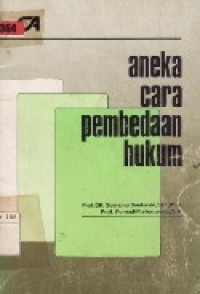 Aneka Cara Pembedaan Hukum.