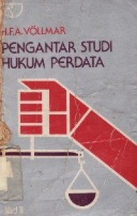 Pengantar Studi Hukum Perdata Jil.2