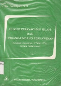 Hukum Perkawinan Islam Dan Undang-Undang Perkawinan.