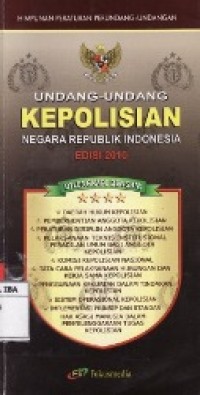 Undang-Undang Kepolisian Negara RI.