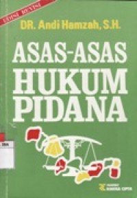 ASAS-ASAS HUKUM PIDANA.