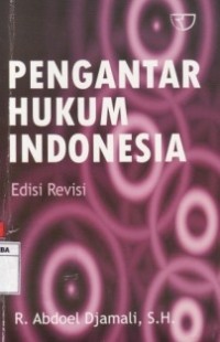 PENGANTAR HUKUM INDONESIA.