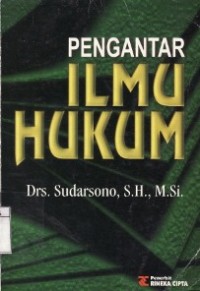 PENGANTAR ILMU HUKUM.