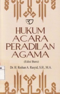 Hukum Acara Peradilan Agama.